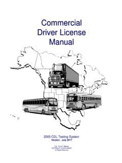 cdl driver manual module 11m